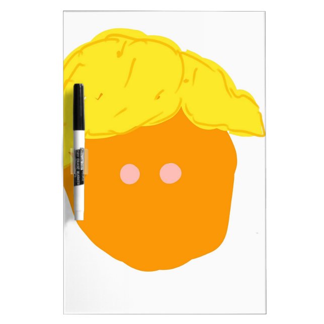 trump emoticon dry erase board (Front)