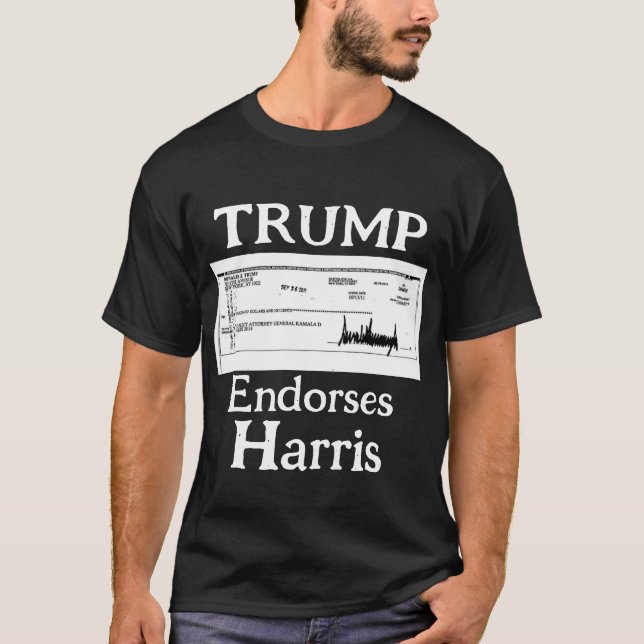 Trump Endorses Harris T-Shirt (Front)