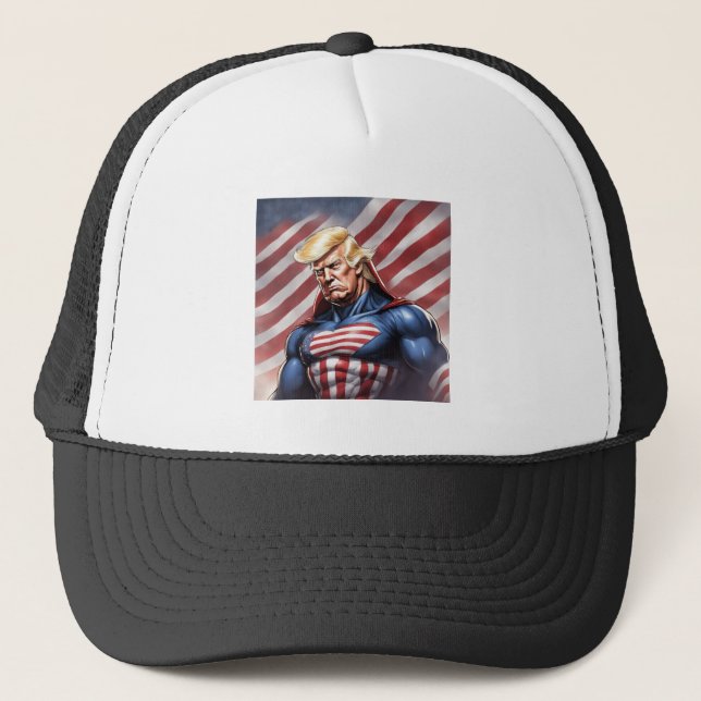 Trump Epic Superhero Cap (Front)