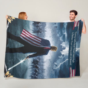 Trump Epic Warrior Blanket