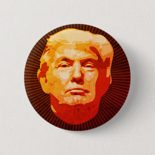 Trump Face Button
