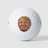 Trump face Golf Ball