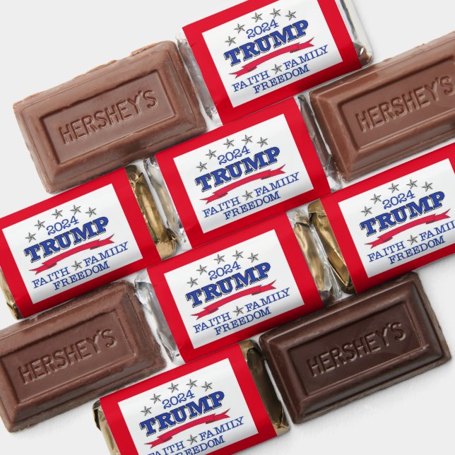 Trump Faith Family Freedom 2024  Hershey's Miniatures (Assorted)
