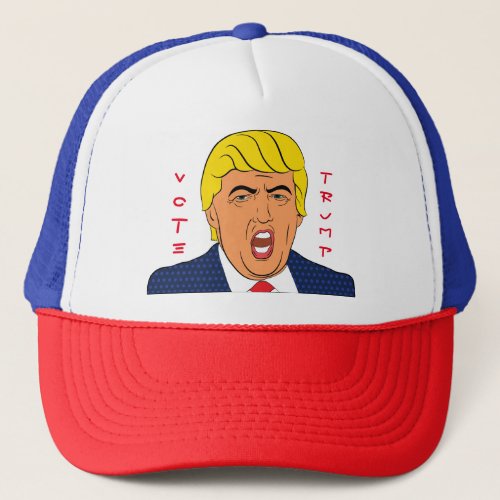 Trump Fake News Corruption Art Personalized Trucker Hat