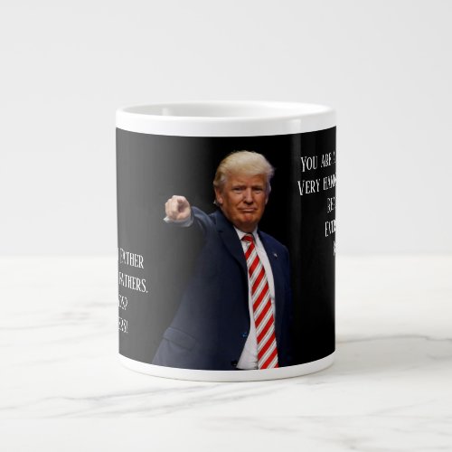 Trump Fathers Day Jumbo Mug