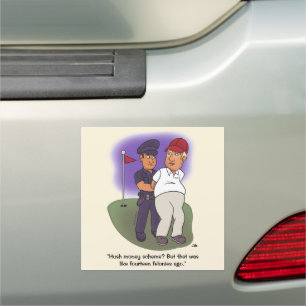 Trump Felonies Car Magnet