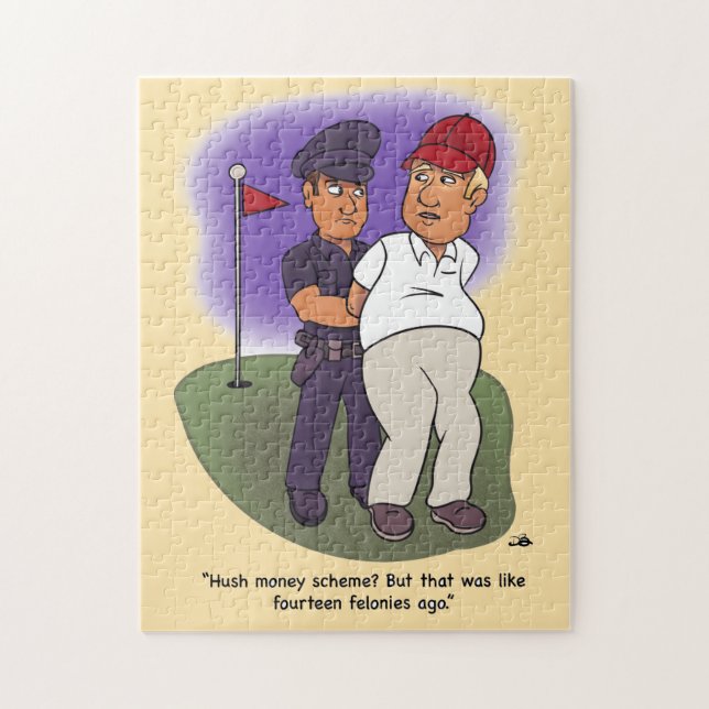 Trump Felonies Jigsaw Puzzle (Vertical)