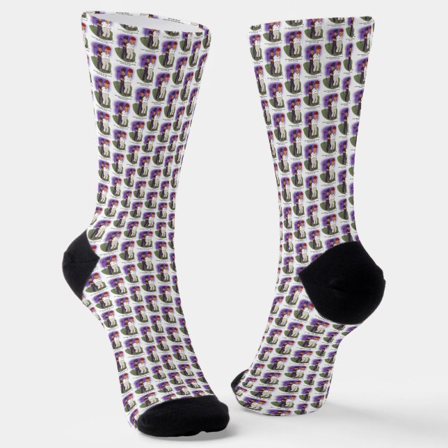 Trump Felonies Socks (Angled)