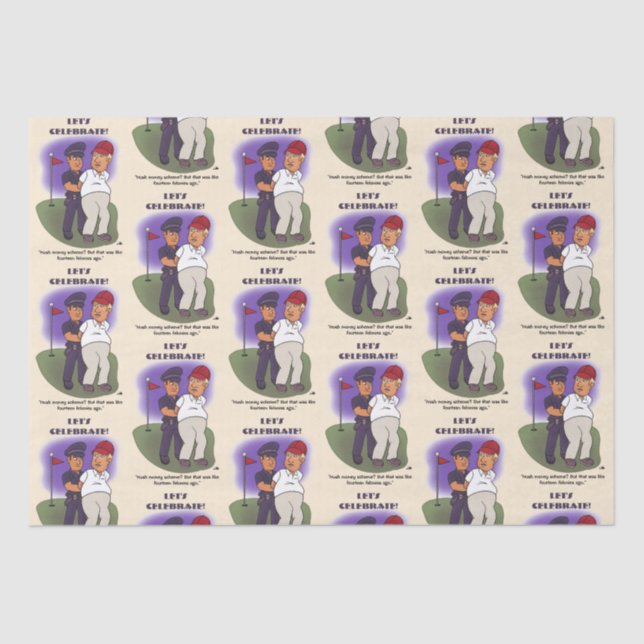 Trump Felonies Tissue Paper (Front)