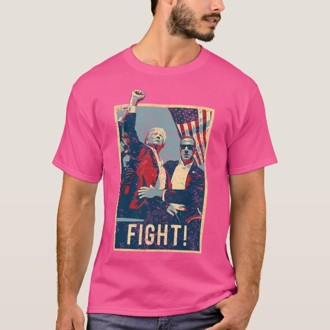 Trump Fight 2024 T-Shirt (Front)