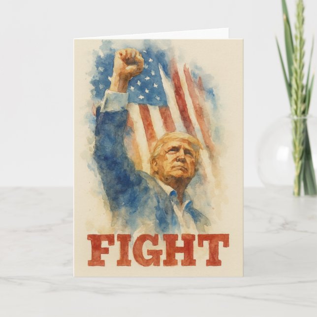 Trump Fight Card (Front)