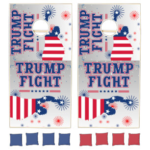 Trump Fight Cornhole Set
