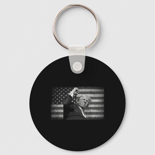 Trump Fight For Freedom  Keychain (Front)