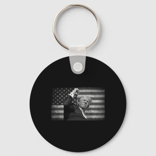 Trump Fight For Freedom  Keychain