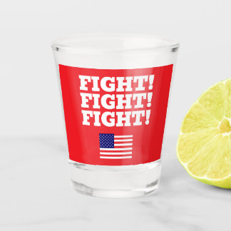 Trump Fight Shot Glass