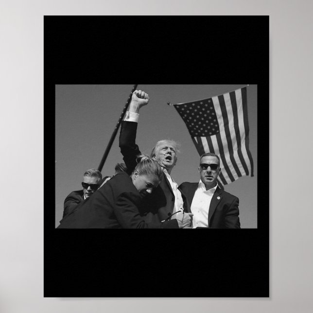 Trump Fist Pump 1  Poster (Front)