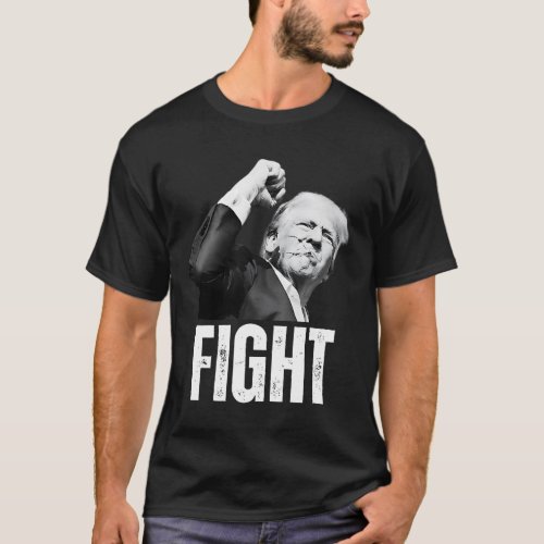 Trump Fist Pump Donald Trump Shooting  T_Shirt