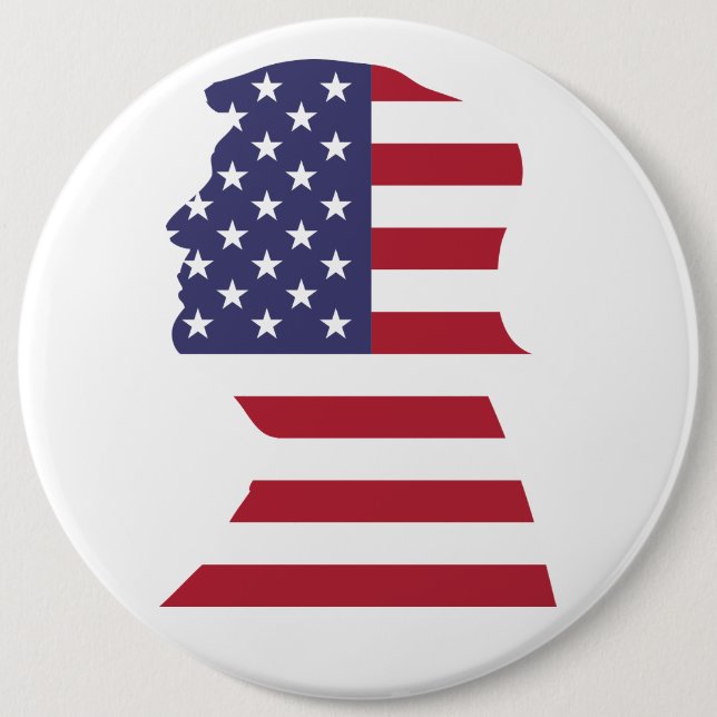 Trump Flag Button (Front)