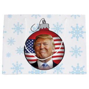 Trump for Christmas Large Gift Bag
