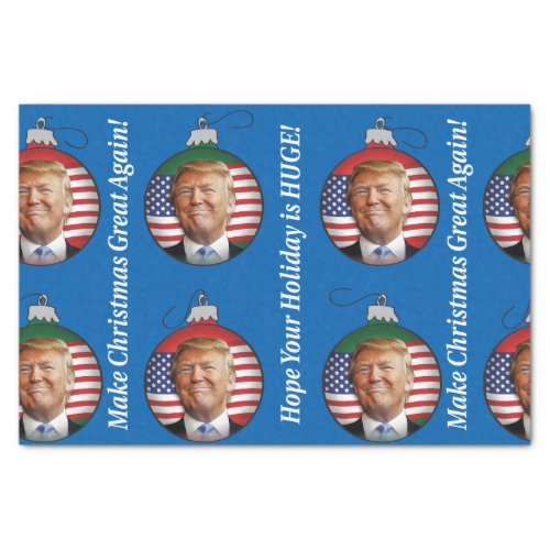 Trump for Christmas Tissue Paper