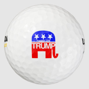 Trump For President 2016 Elephant Golf Balls