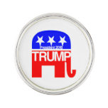 Trump For President 2016 Elephant Lapel Pin