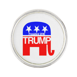 Trump For President 2016 Elephant Lapel Pin