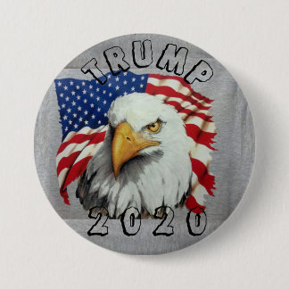 Trump for president 2020 button