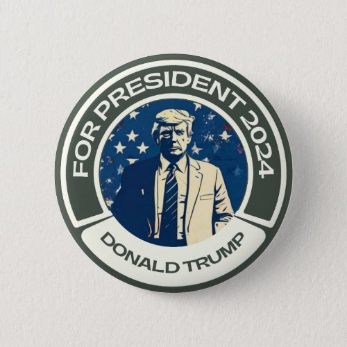 Trump for president 2024 button