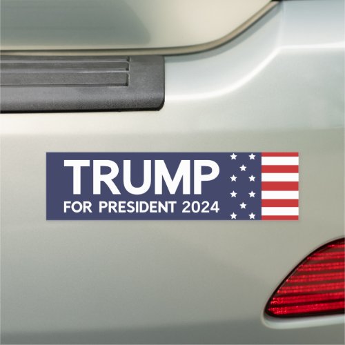 Trump For President 2024 Car Magnet
