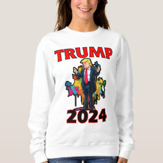 Trump for President 2024, Make America Great v1 Sweatshirt