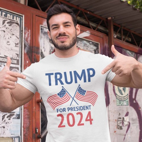 Trump For President 2024 T_Shirt