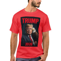 TRUMP FOR PRESIDENT 2028 MAGA TEE 01