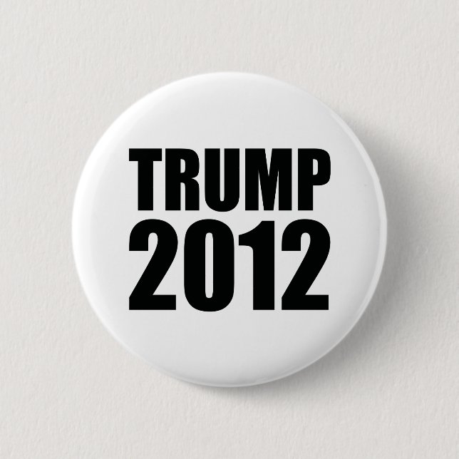 Trump for President Button (Front)