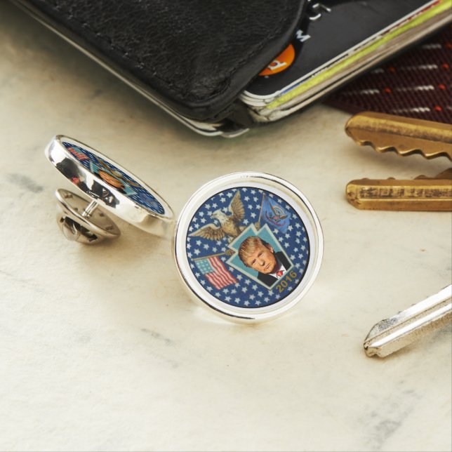 Trump for President Pin (In Situ)