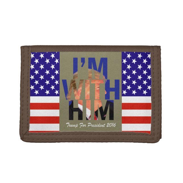 "Trump For President Trifold Wallet (Front)
