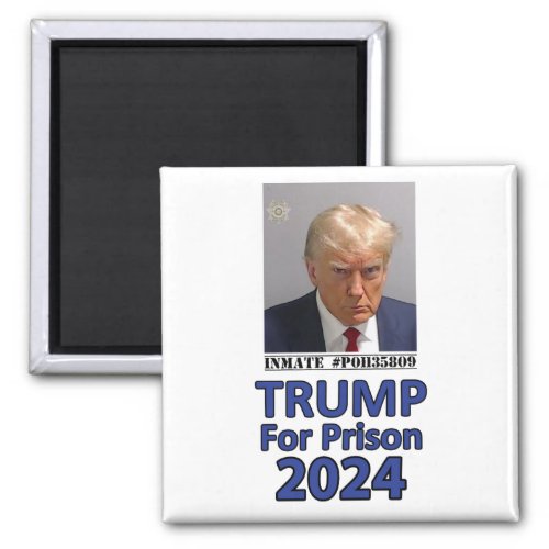 Trump For Prison 2024 Magnet