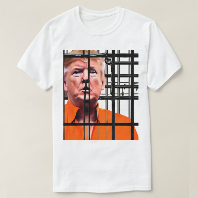 Trump For Prison T-Shirt (Design Front)