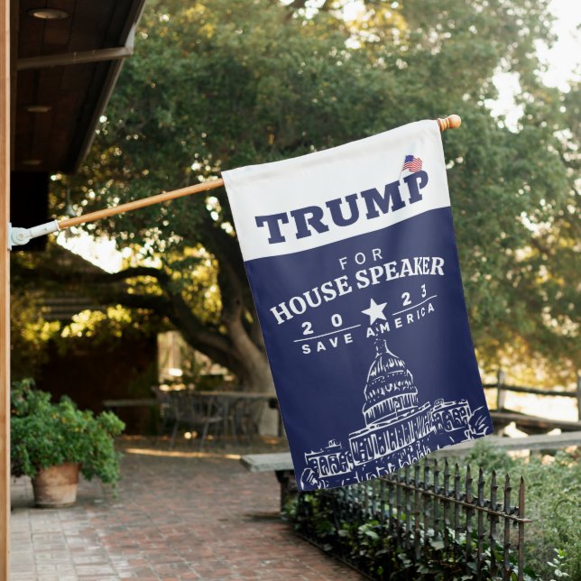 TRUMP for Speaker of the House Flag (In SItu)