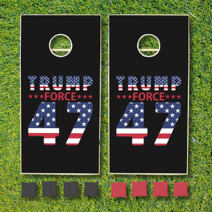 Trump Force 47 Cornhole Set
