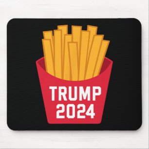 Trump French Fries 2024 Trump 2024 Trump Fries 1  Mouse Pad