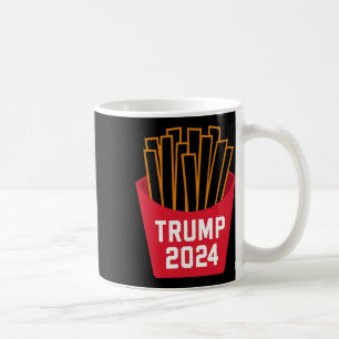 Trump French Fries 2024 Trump 2024 Trump Fries Coffee Mug