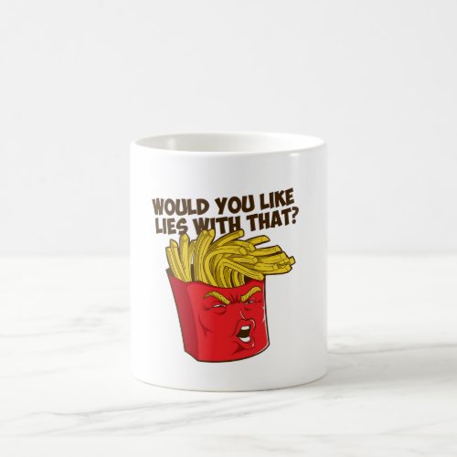 Trump Fries Funny Trump Coffee Mug