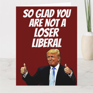 TRUMP FUNNY BIG BIRTHDAY CARDS CARD