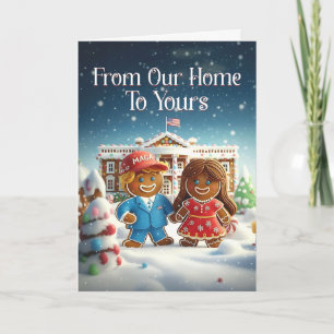 Trump Funny Christmas Card   America 250 