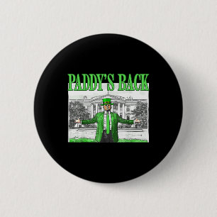 Trump Funny St Patricks Day St Pattys Day Dancing  Button