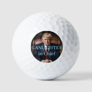 Trump Gaslighter in Chief Golf Balls