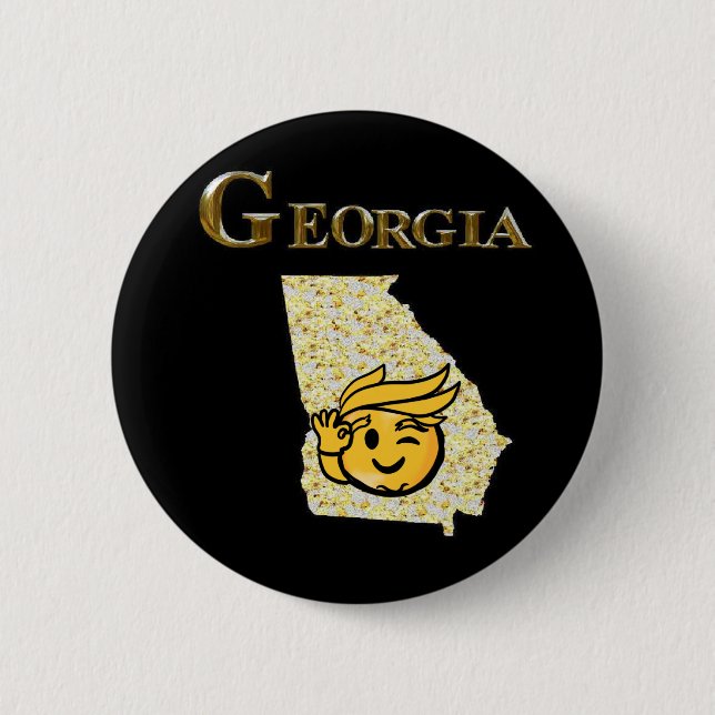 TRUMP GEORGIA BUTTON (Front)