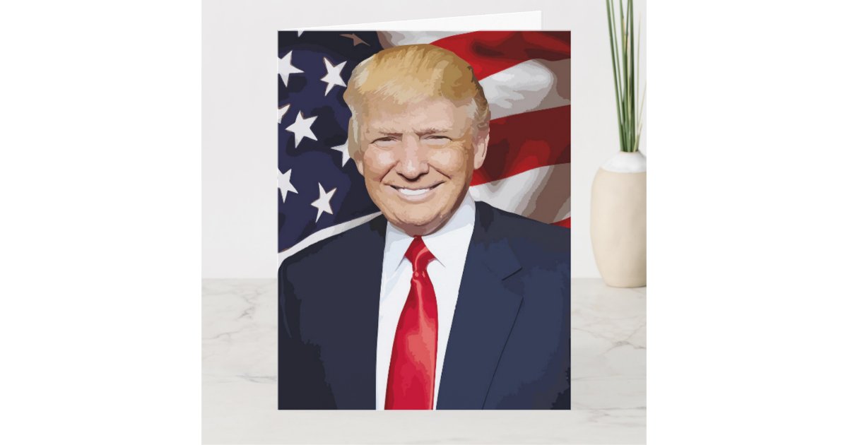 TRUMP GET WELL GREETING CARDS | Zazzle