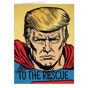 TRUMP GET WELL HEALING VIBES BIG BIGGEST GREETING  CARD